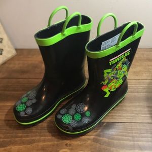 Kids Ninja Turtle Rain Boots (Wellies)